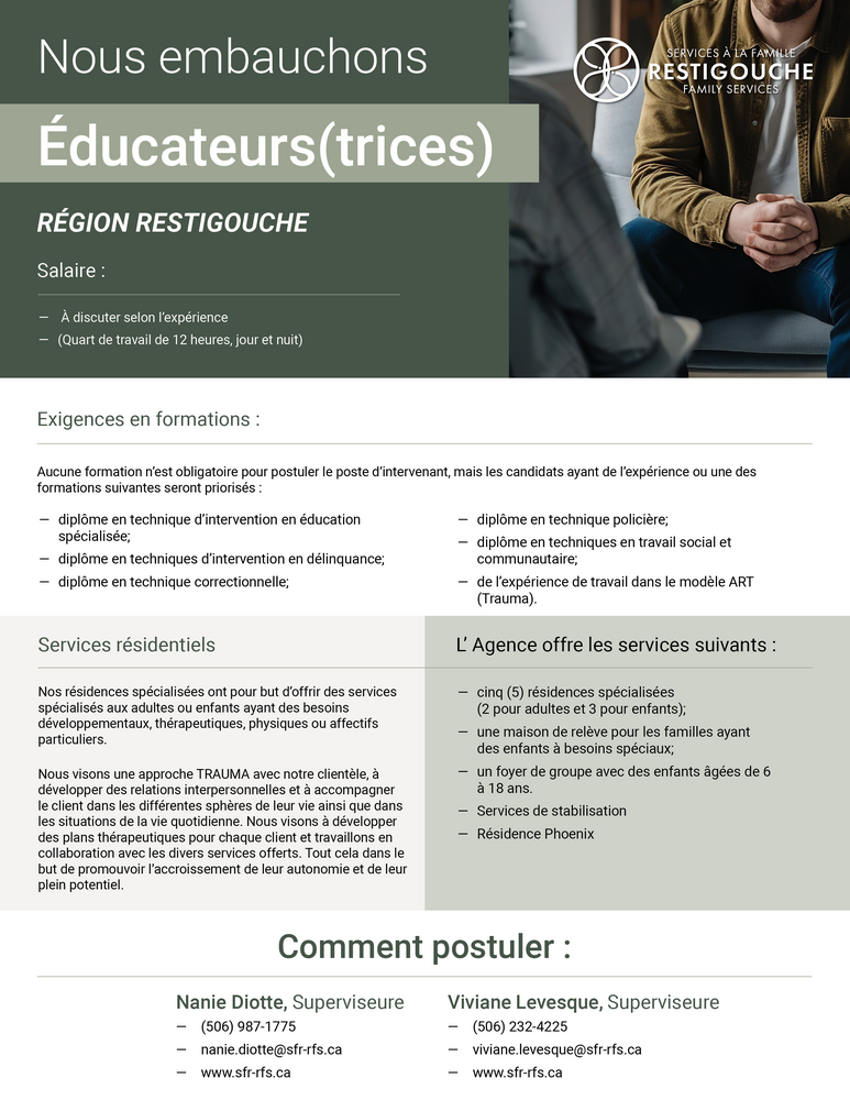 Educators Restigouche FR