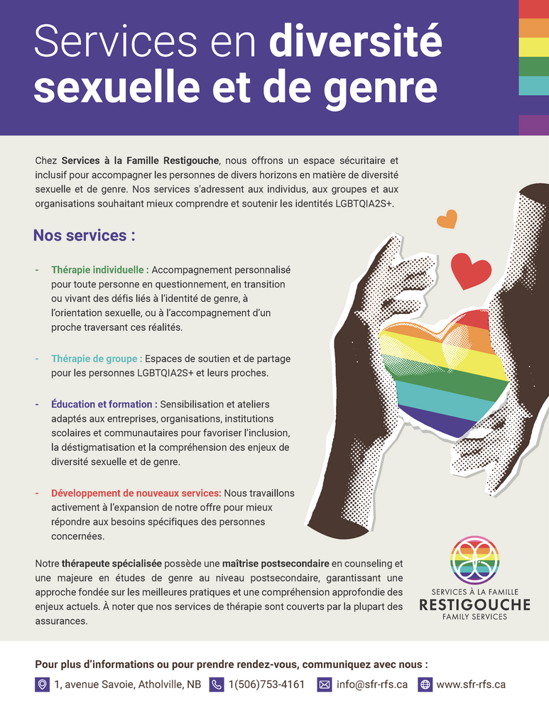 Services en diversité sexuelle et de genre